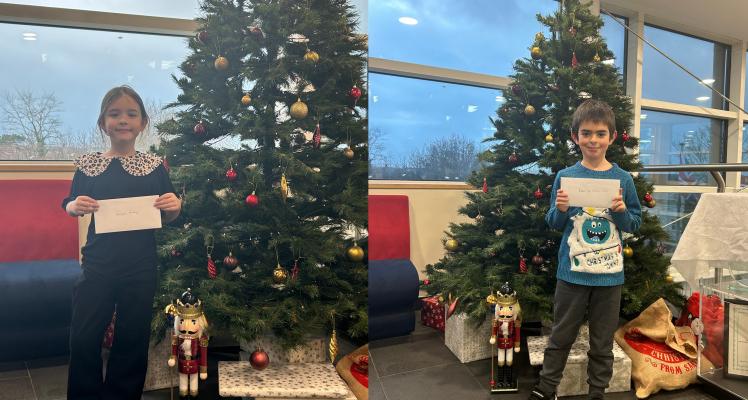 Winners of the Post Box Christmas Trail