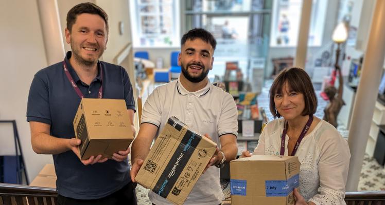 Guernsey Post Opens New EBOX Parcel Collection Counter at  Guille-Allès Library