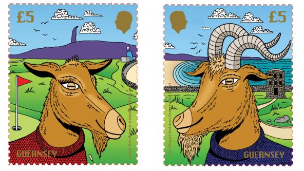 The Royal Golden Guernsey Goat