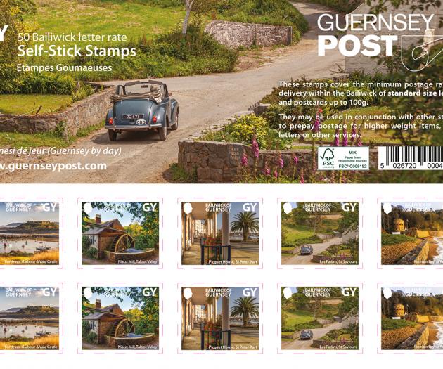 Guernsey Booklet of 50 Guernsey by Day and Night Stamps