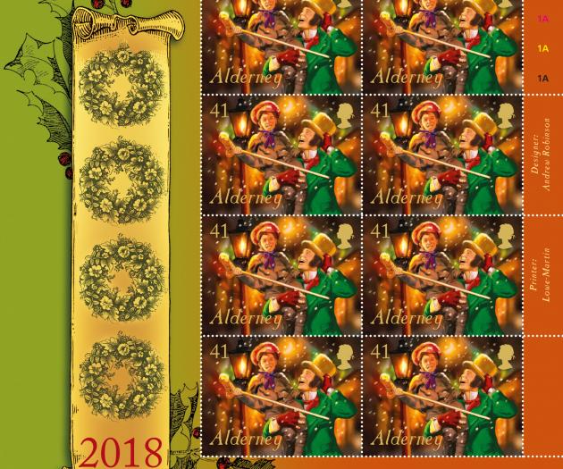 Christmas Carol 41p sheet of 10