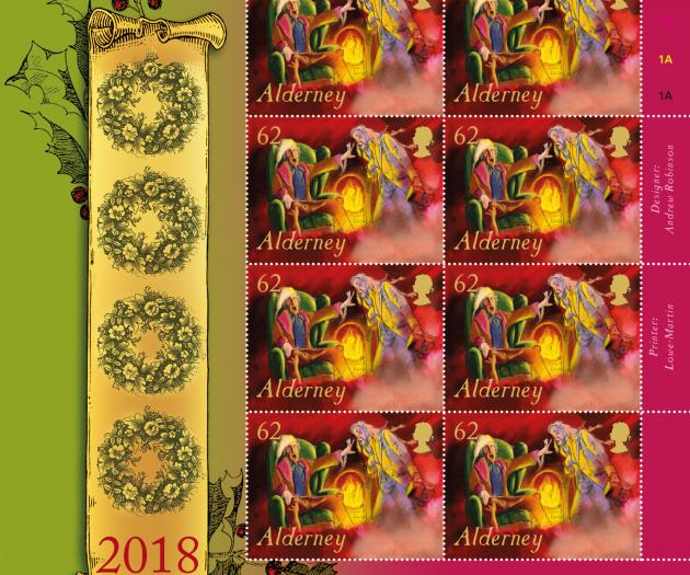 Christmas Carol 62p sheet of 10