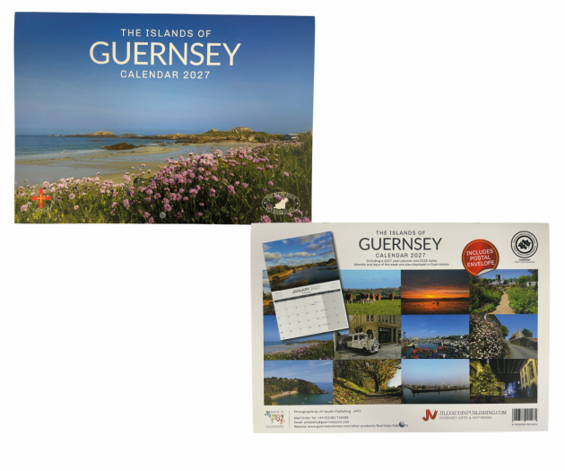 The Islands of Guernsey A4 Calendar 2027