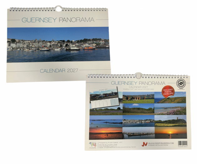 The Islands of Guernsey Panorama Calendar 2027