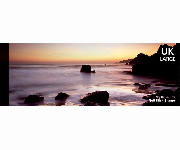 UK Booklet of 50 Large Letter Stamps