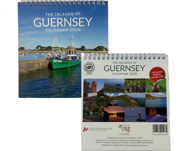 The Islands of Guernsey Tent Calendar 2026