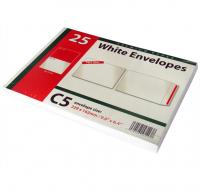 C5 white envelopes