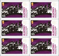 Alderney Christmas 65p UK stamp