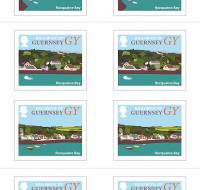 Image showing Guernsey Booklet of 10 Coasts Stamps
