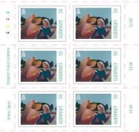 Guernsey Christmas Nativity 50p stamp - sheet of 10