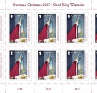 Guernsey 39p Reduced Rate Christmas Stamp - sheet of 10