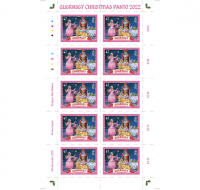 Guernsey Christmas Panto 2022: Reduced rate stamps sheets of 10